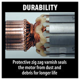 Makita GA5010Z 5in Angle Grinder, with AC/DC Switch