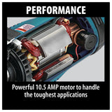 Makita GA5010Z 5in Angle Grinder, with AC/DC Switch