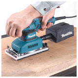 Makita Sheet Finishing Sander, 1/3 In, 1.7 A, Teal (BO3710)