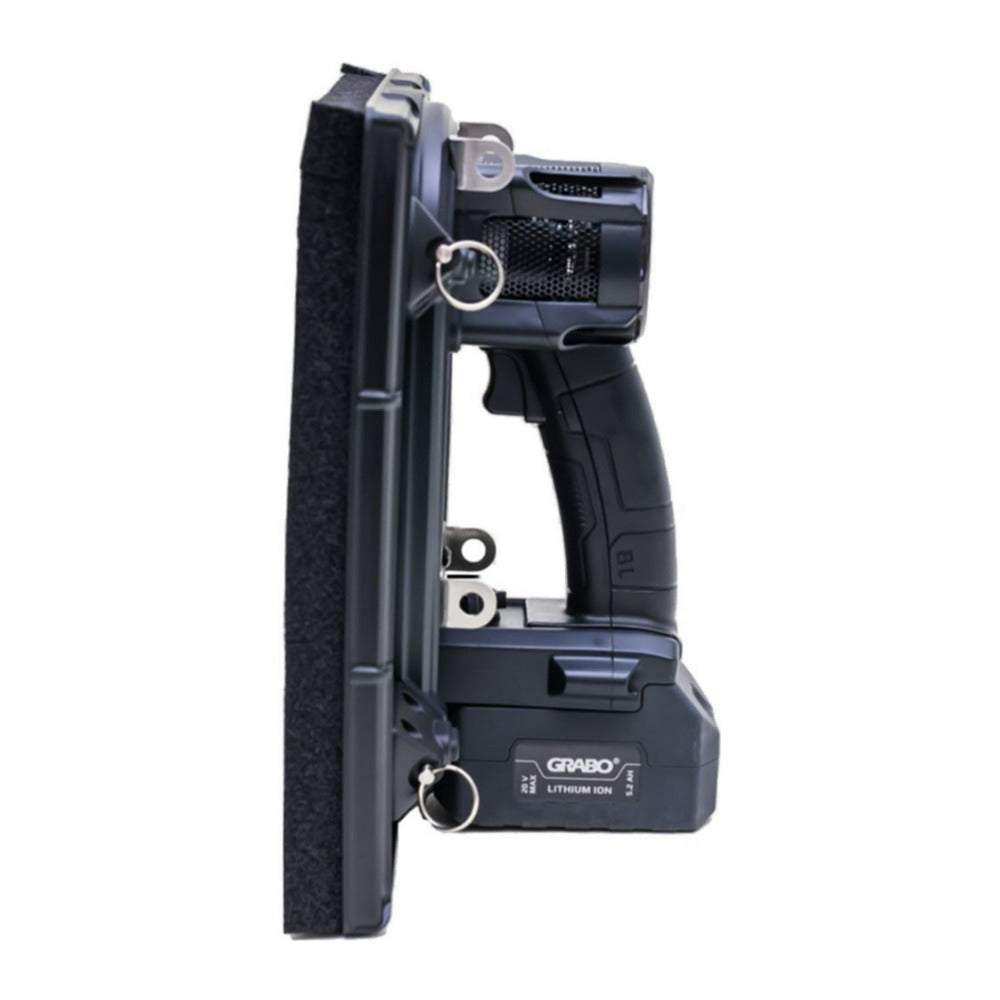 GRABO High Flow Black Suction Tool Kit with Suction Plate and LED Display