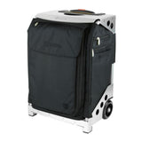 Zuca Flyer Rolling Carry On Case Travel Bag with Black and Silver Frame