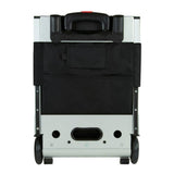 Zuca Flyer Rolling Carry On Case Travel Bag with Black and Silver Frame