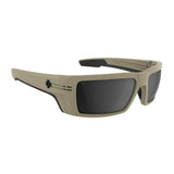 SPY Optic Rebar SE Matte Sand and Happy Gray Medium to Large Fit Sunglasses