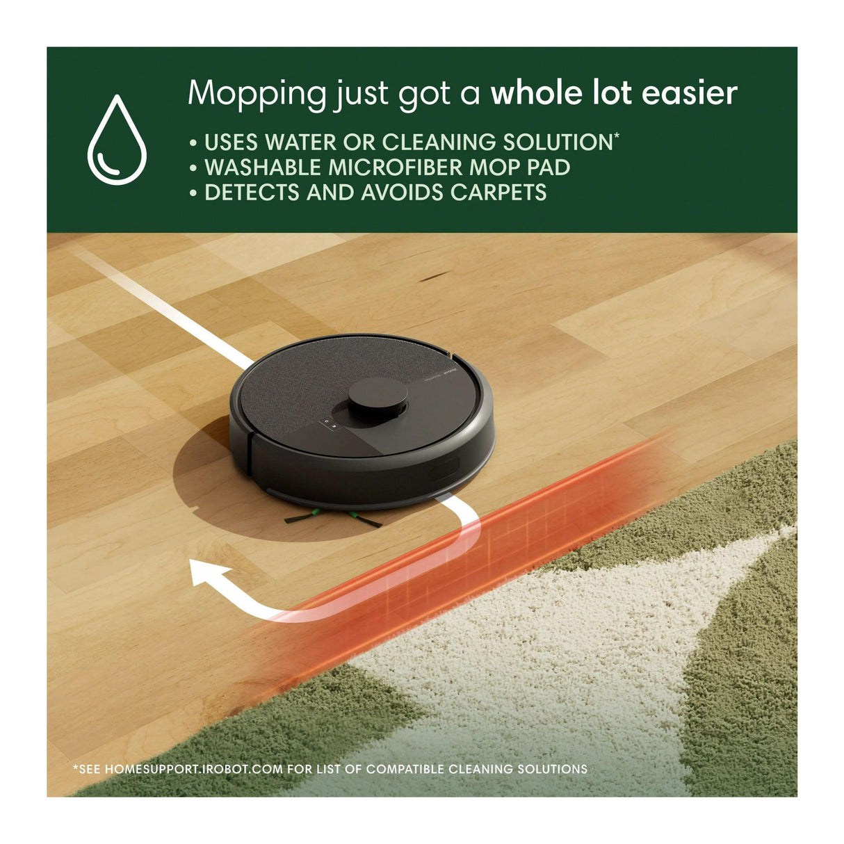 iRobot Roomba 105 Combo of Robot Smoke Vacuum and Mop Plus AutoEmpty Dock
