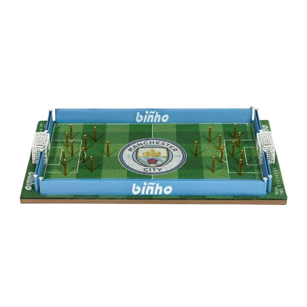 Binho Classic Manchester City FC Edition 2 Player Pinball Board Game