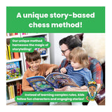 Story Time Chess Level 1 Kids Sets and Level 2 Strategy Expansion Set Bundle