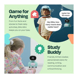 Miko Mini Interactive GPT Powered Blue AI Kids Robot for STEAM Learning
