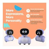 Miko Mini Interactive GPT Powered Purple AI Kids Robot for STEAM Learning