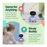 Miko Mini Interactive GPT Powered Purple AI Kids Robot for STEAM Learning