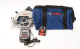 BOSCH GKS18V-26LB14 PROFACTOR 18V Blade-Left 7-1/4 In. Circular Saw Kit with (1 (Used)