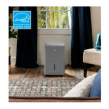 GE Energy Star 50 Pint Portable Gray Dehumidifier with Alarm Alert