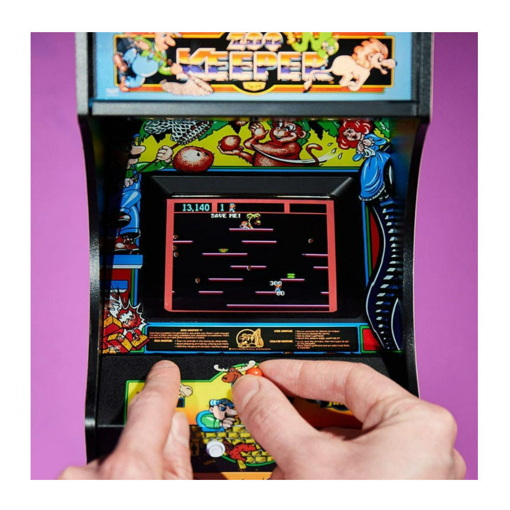 Numskull Official Taito Zoo Keeper Quarter Size Arcade Cabinet with 3W Speakers