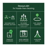 iRobot Black Roomba 105 Vac Robot with 3 Stage Cleaning System