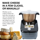 Fromaggio Smart Home Cheese Maker with App Control and Custom Recipes