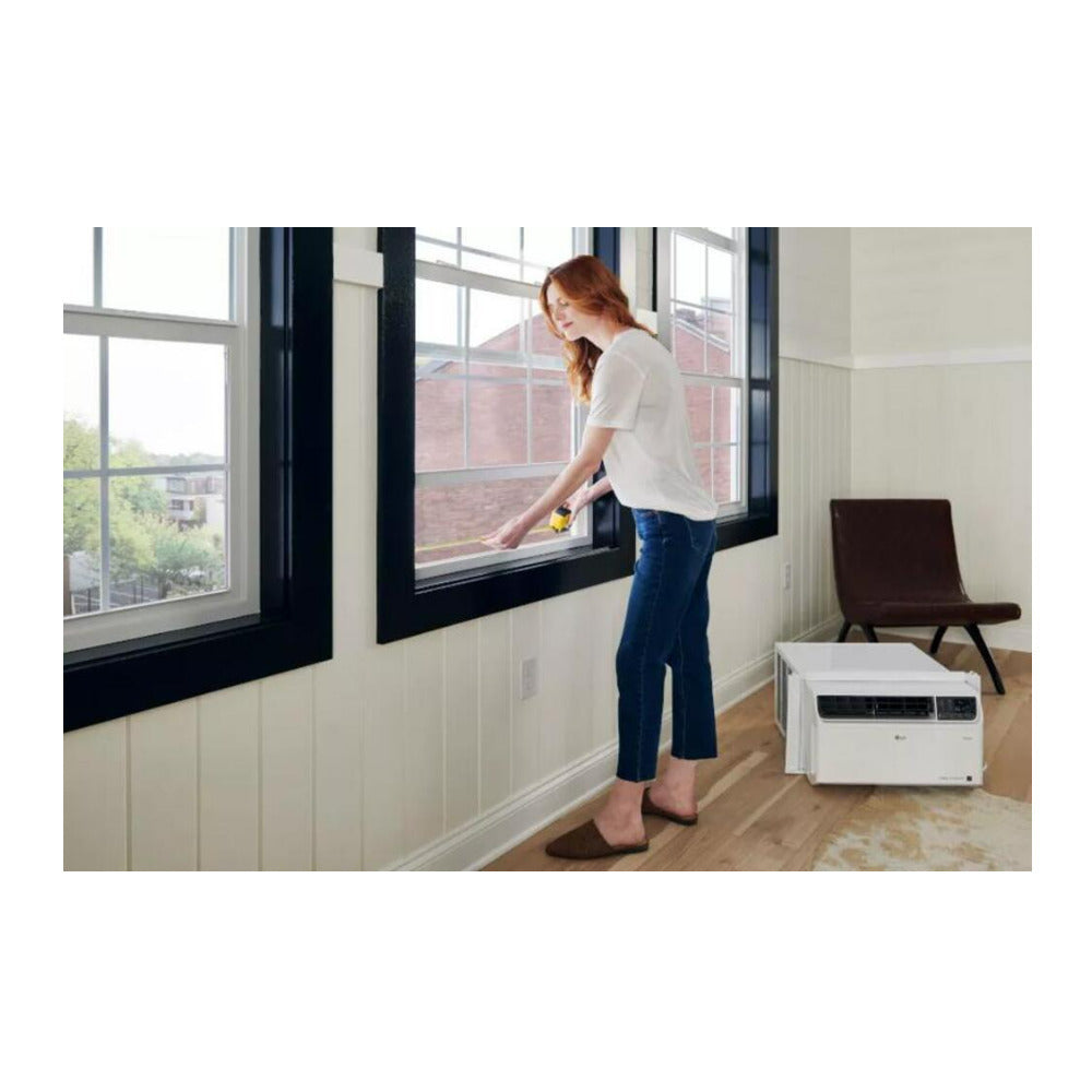 LG LW8022IVSM 8000 BTU Dual Inverter Smart Wi Fi White Window Air Conditioner