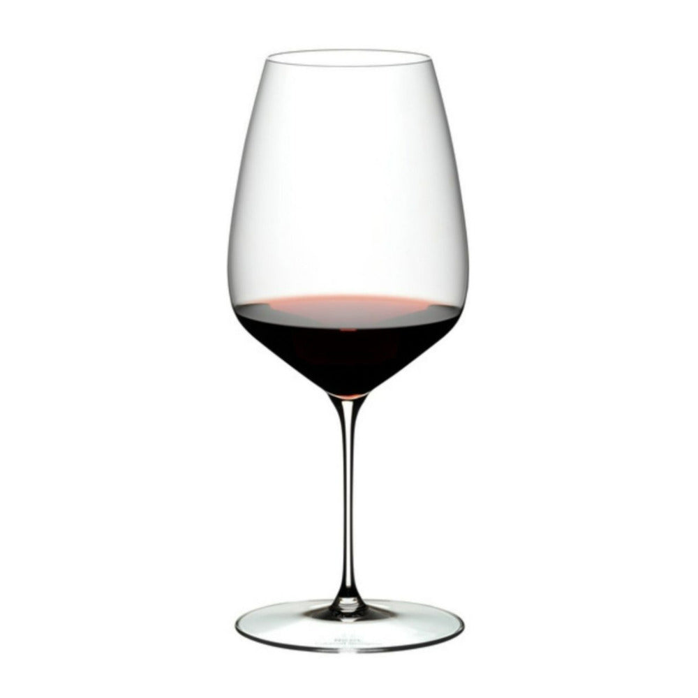 RIEDEL Veloce Cabernet and Merlot 4 Pack Crystal Clear Diamond Shaped Glass