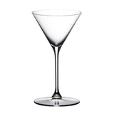 RIEDEL Grape Martini and Cocktail Diamond Shaped 2 Pack Crystal Clear Glass