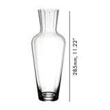 RIEDEL Veritas Riesling and Zinfandel 4 Pack Clear Glass with Mosel Decanter