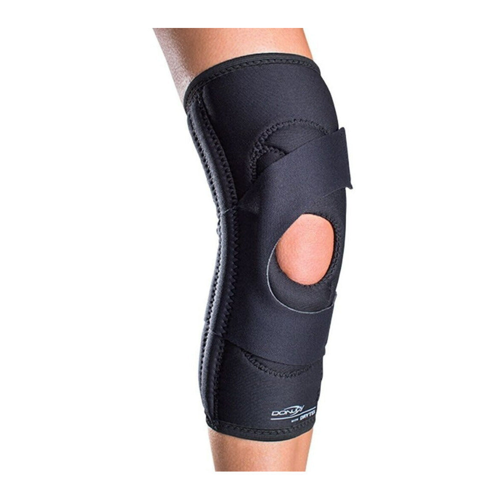 DonJoy Lateral J Patella XL Hingeless Right Knee Support Brace with Drytex Body