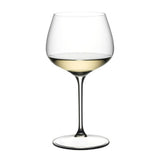 RIEDEL Grape Chardonnay and Gin Tonic 2 Pack Clear Glass with Wide Bowl