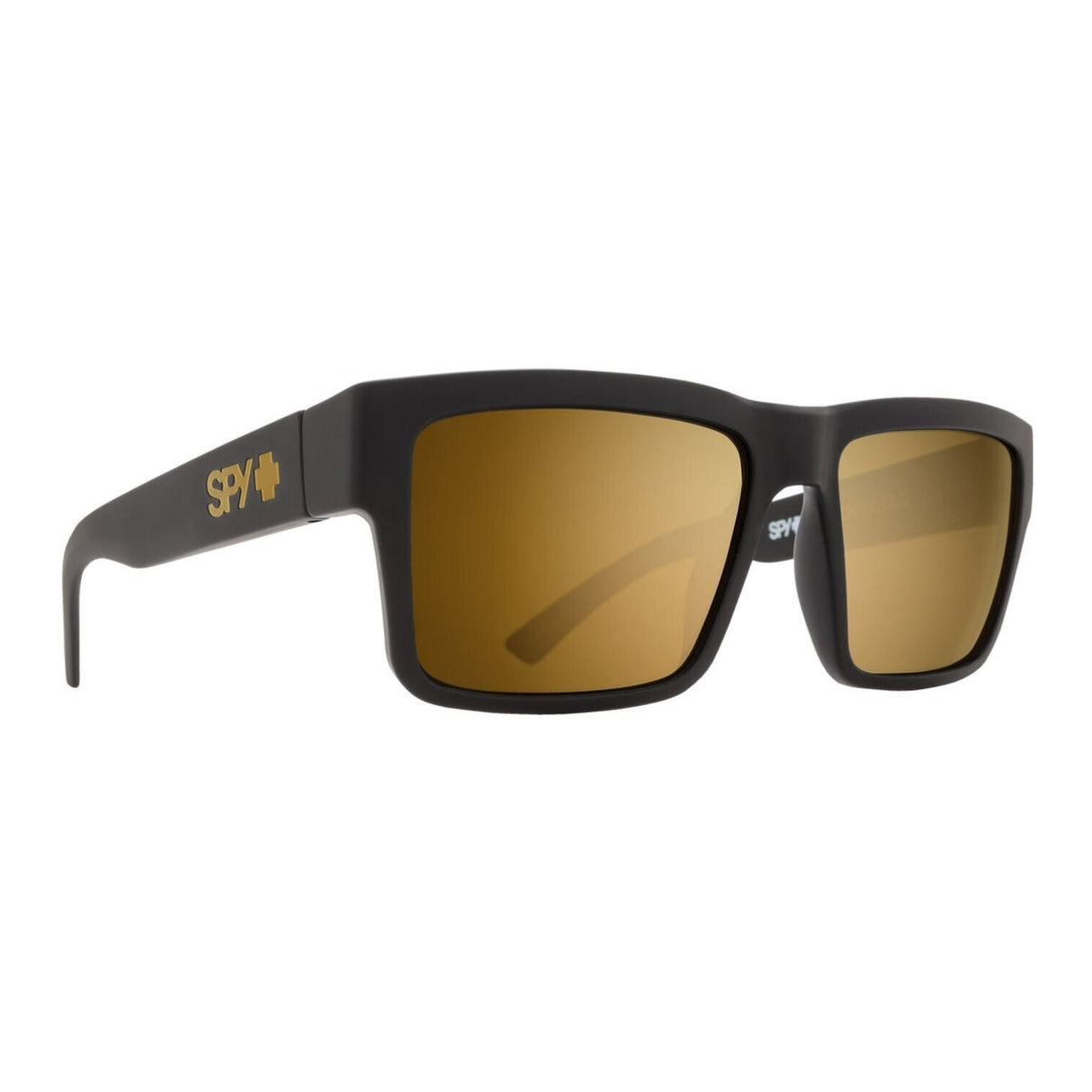 Spy Optic Montana Sunglasses with Black Soft Matte Frame and HD Plus Bronze Lens