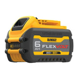 DEWALT Flexvolt 6Ah Battery for 20V Max and 60V Max Tools with LED Indicator