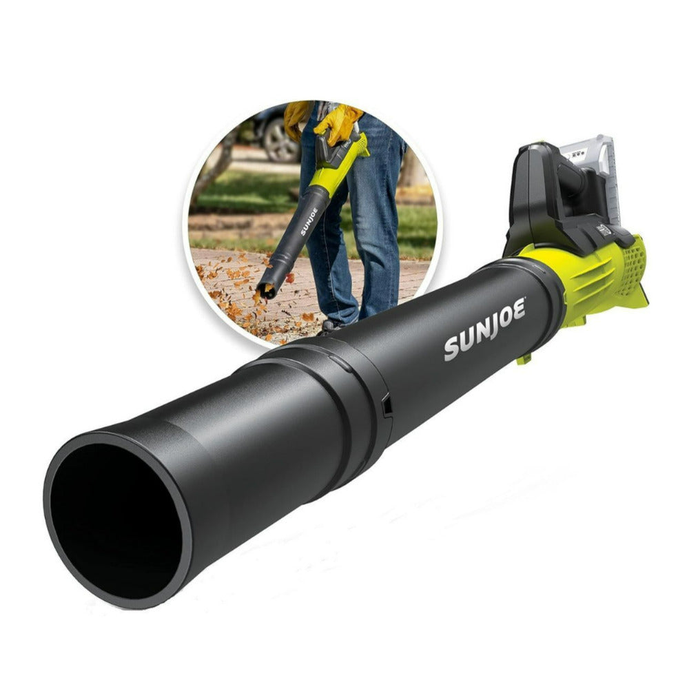 Sun Joe 24V TB LTE 24 Volt Cordless Compact Turbine Jet Blower with 350W Motor