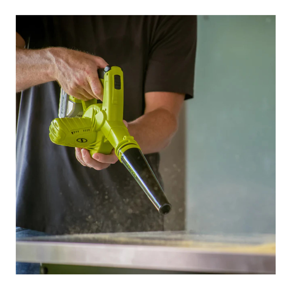 Sun Joe 24V IONMAX Blower Plus Vacuum 2-in-1 with 2-Speed Lightweight