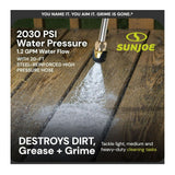 Sun Joe 13 AMP Electric Pressure Power Washer with 2030 PSI and 1.2 GPM