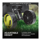 Sun Joe TJ603E 16 Inch Electric Black and Green Garden Tiller Cultivator