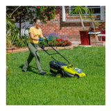 Sun Joe 48 Volt 670W Cordless Mulching Walk Behind Lawn Mower (24V-X2-17LM)