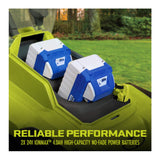 Sun Joe 48 Volt 670W Cordless Mulching Walk Behind Lawn Mower (24V-X2-17LM)