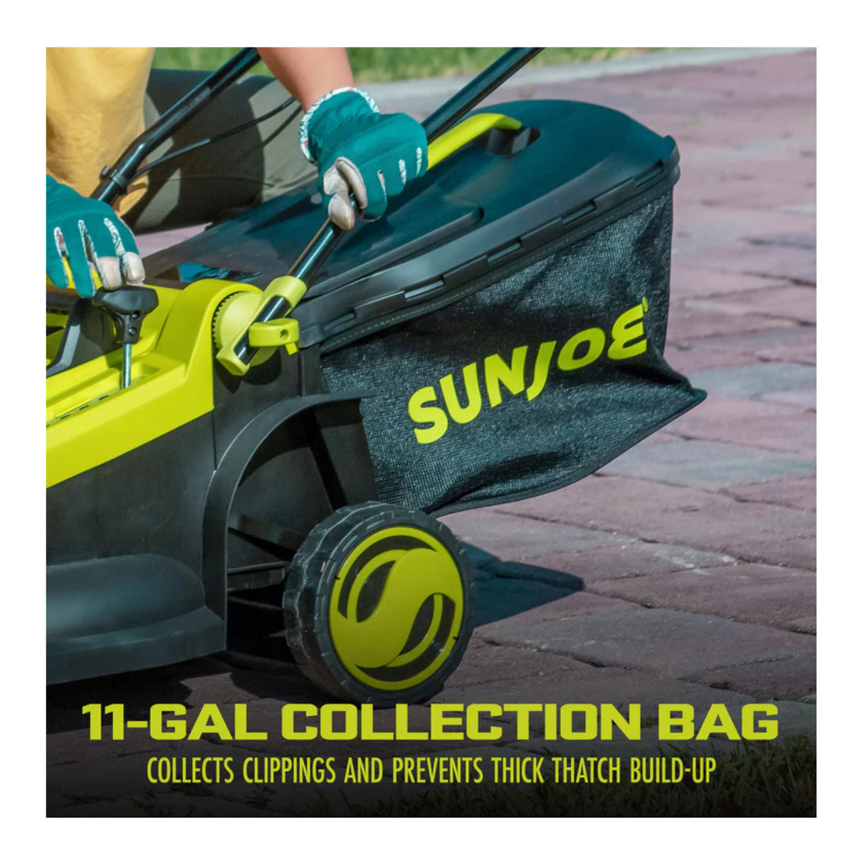 Sun Joe 48 Volt 670W Cordless Mulching Walk Behind Lawn Mower (24V-X2-17LM)