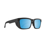 Spy Helm Tech Sunglasses Matte Black - Happy Boost Bronze Polar Ice Blue Mirror