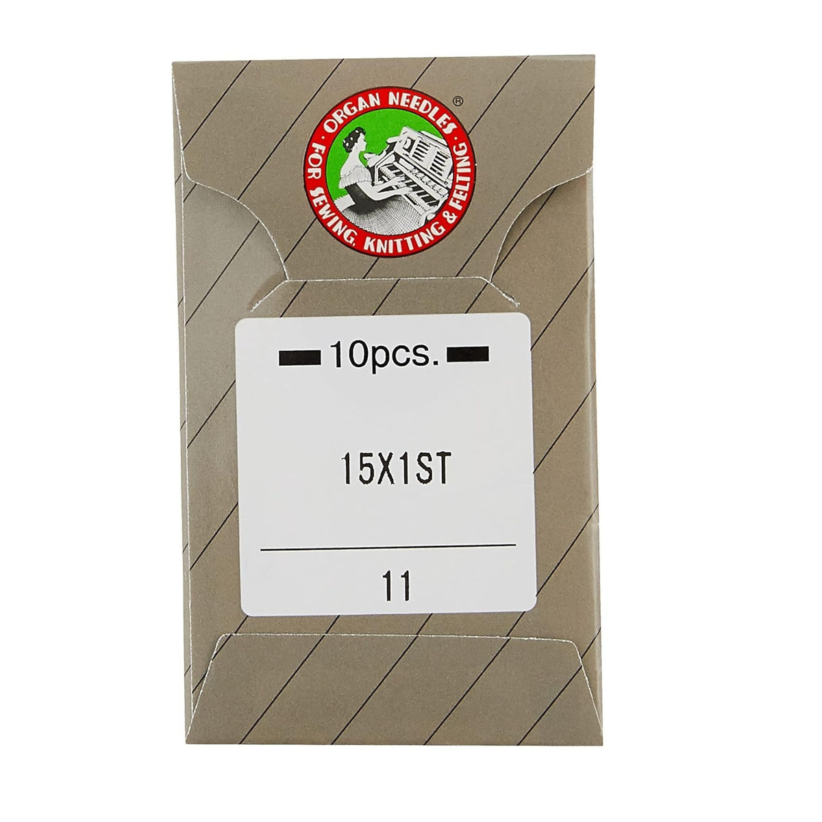 Brother 100-Piece 75/11 Organ Embroidery Needles (Silver)