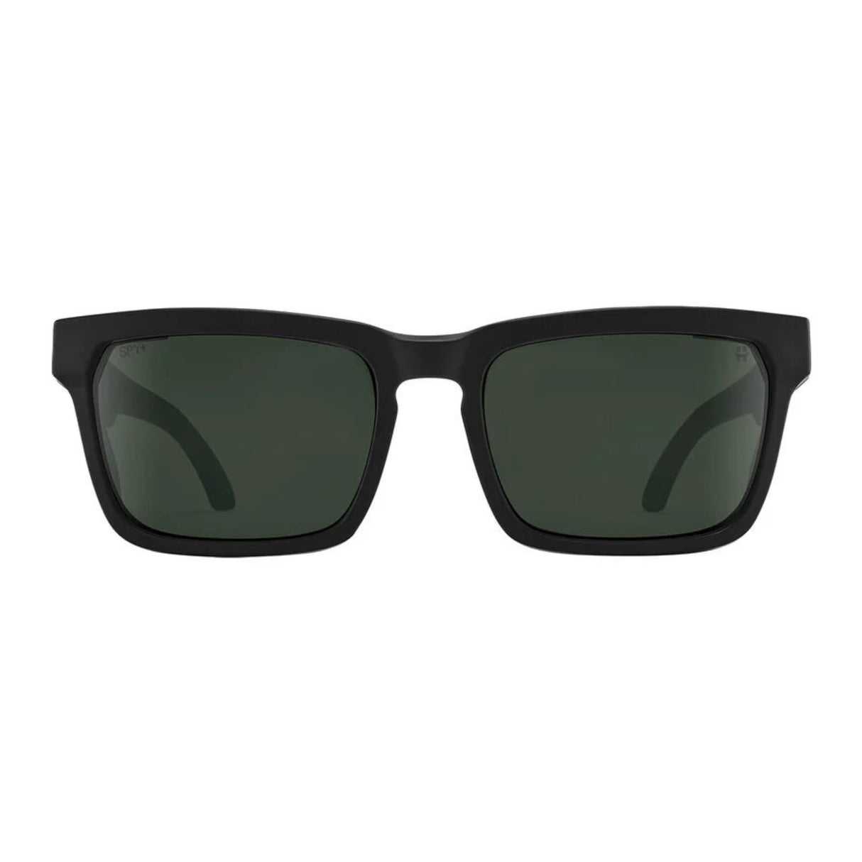 SPY Helm TECH Happy Gray Green Polar Lens 100 Percent UV Protection, Matte Black