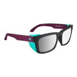 SPY Helm TECH Happy Bronze Platinum Spectra Mirror Lens - Black Purple Frame