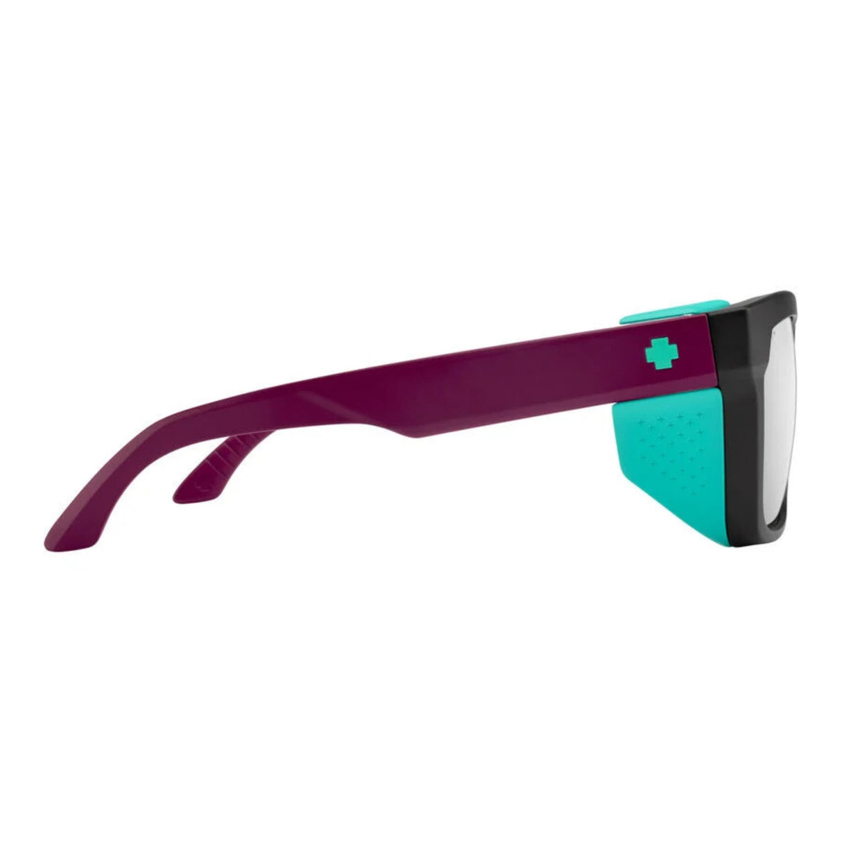 SPY Helm TECH Happy Bronze Platinum Spectra Mirror Lens - Black Purple Frame