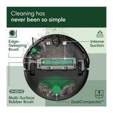 iRobot Roomba 205 DustCompactor Vac Robot Black Vacuum with 70x Suction Power