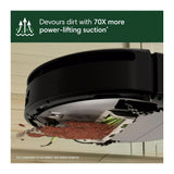 iRobot Roomba 205 DustCompactor Vac Robot Black Vacuum with 70x Suction Power