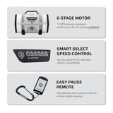 Fuji Spray D6 6 Stage HVLP Gray Turbine Sprayer with G XPC HVLP Spray System