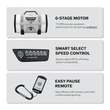 Fuji Spray D6 6 Stage HVLP Gray Turbine Sprayer with T70 HVLP Spray System