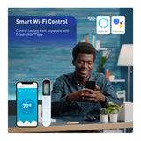 Friedrich Chill Premier 8000 BTU Inverter Smart Window Air Conditioner (White)