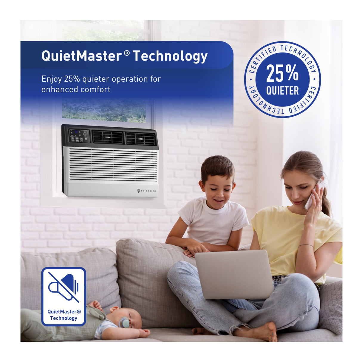 Chill Premier Smart Air Conditioner Window Unit, WiFi Mobile Control 12,000 BTU