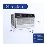Chill Premier Smart Air Conditioner Window Unit, WiFi Mobile Control 12,000 BTU