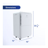 Friedrich D50B1B Dehumidifier with 15-Feet Built-in Drain Pump