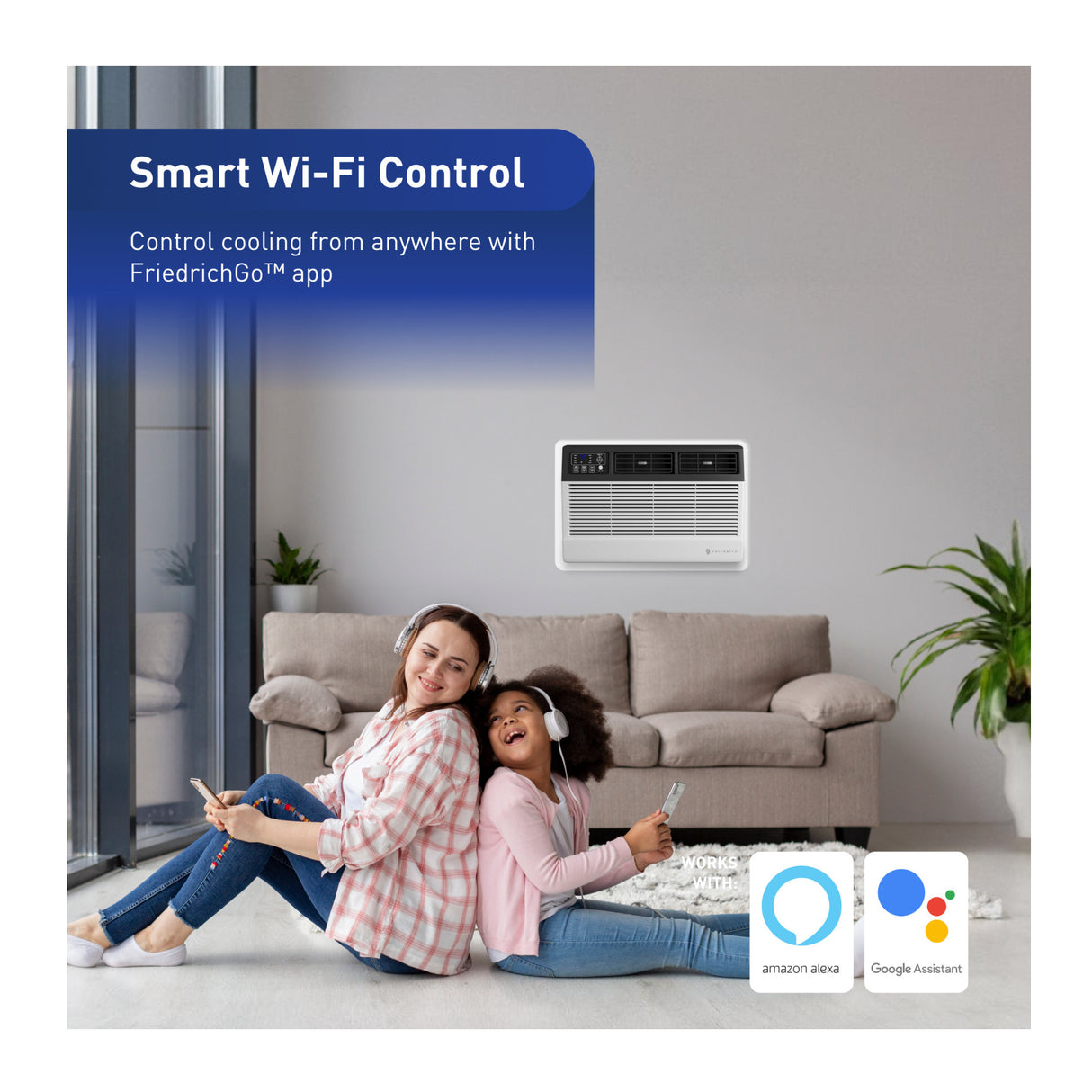 Friedrich Uni-Fit Smart Thru The Wall Air Conditioner 10000 BTU