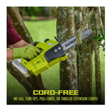 Sun Joe 24V 10CS 24 Volt IONMAX 10 Inch Cordless Chain Saw Kit