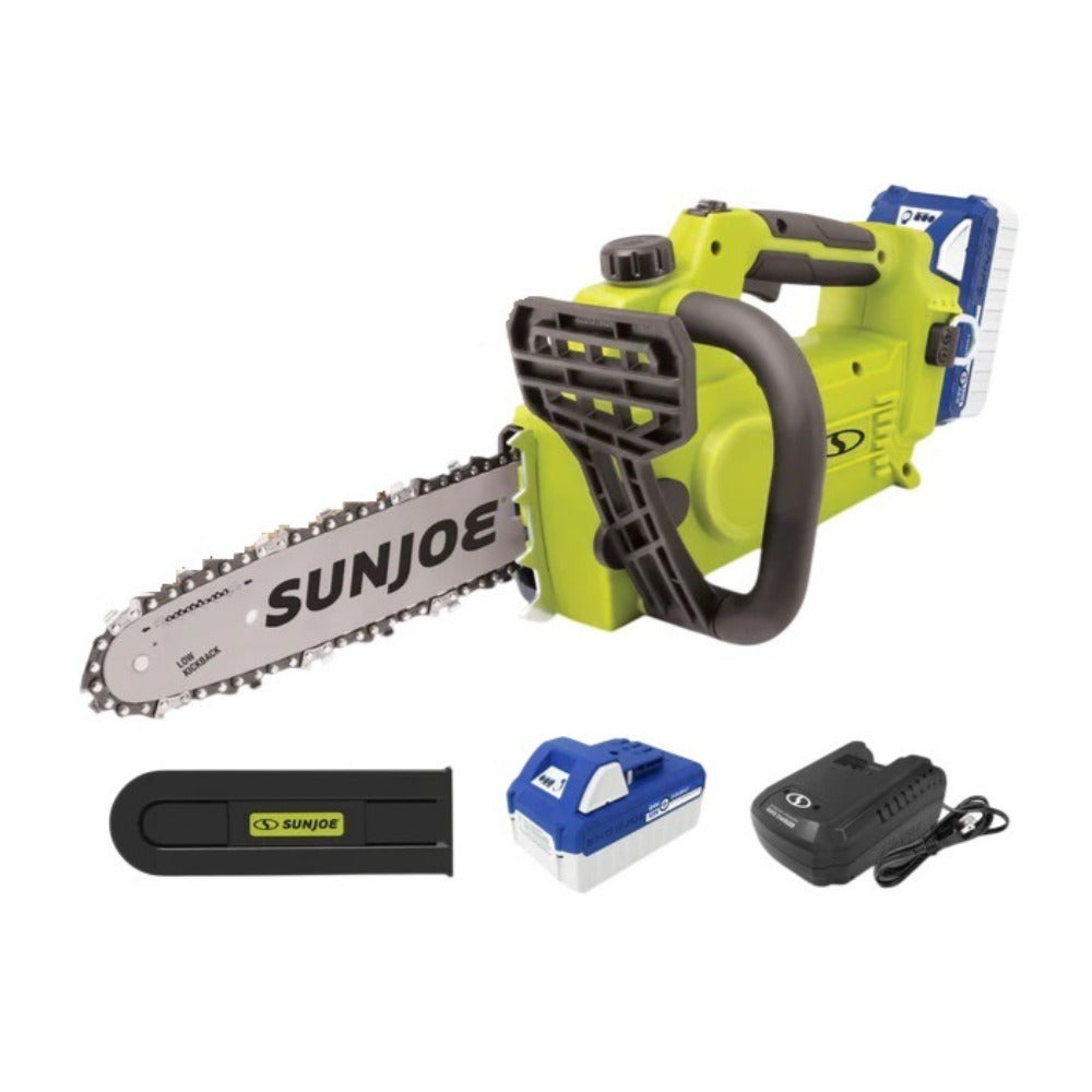 Sun Joe 24V 10CS 24 Volt IONMAX 10 Inch Cordless Chain Saw Kit