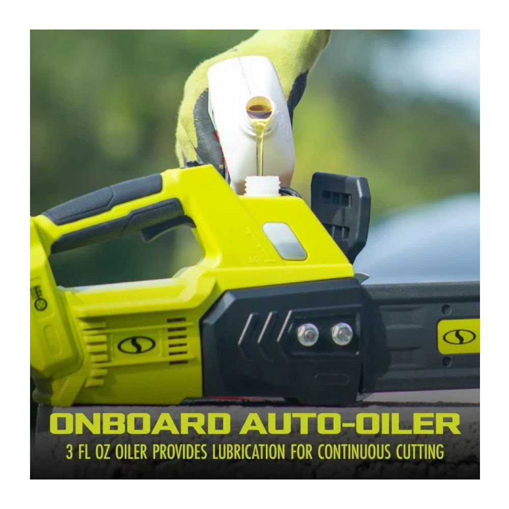 Sun Joe 24V 10CS 24 Volt IONMAX 10 Inch Cordless Chain Saw Kit